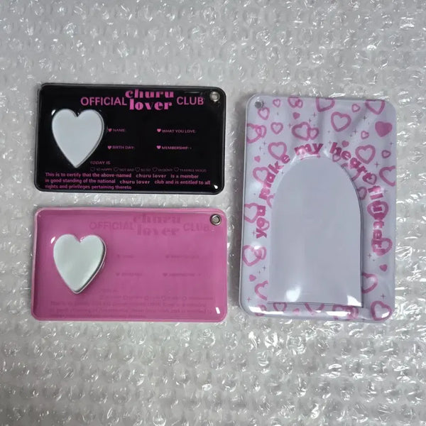 [BUNJANG] Bundle Set (Map of the Soul) Photo Card Holder, Top Loader, Binder, Collect Book / 일괄 마페아 하트 증사홀더 포카홀더 탑로더 바인더 콜북