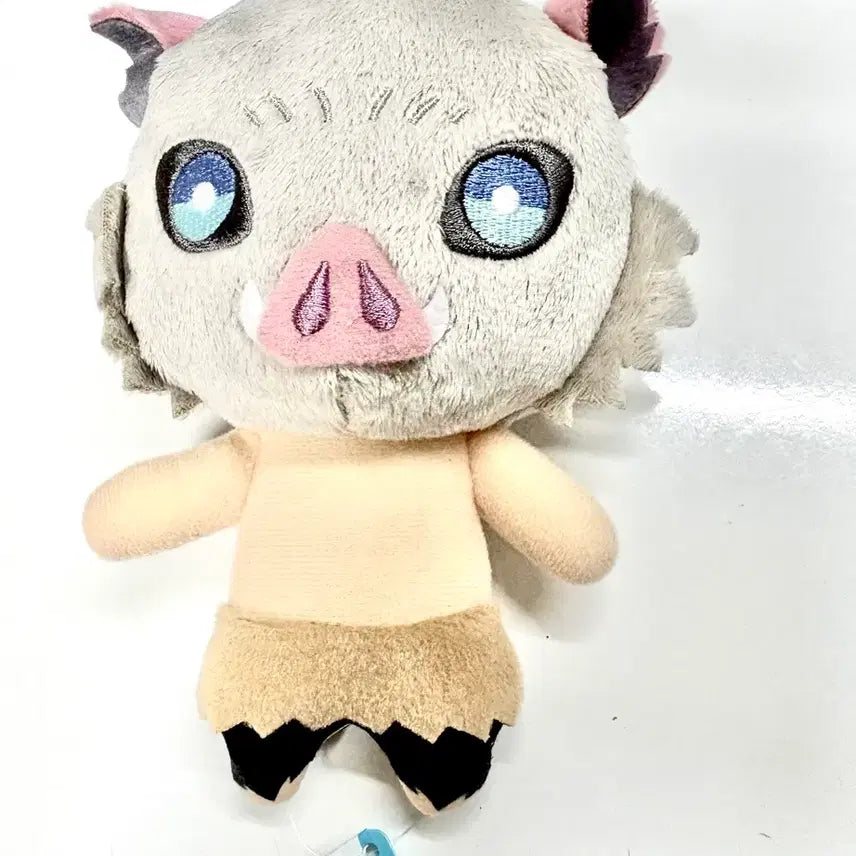 [BUNJANG] Demon Slayer: Kimetsu no Yaiba Inosuke Hashibira Plush Doll / 귀멸의칼날 귀칼 무한열차 이노스케 토모누이 인형 양도판매
