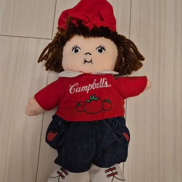 [BUNJANG] Campbell's Tomato Doll Vintage Doll / 캠벨 Campbell's 인형 토마토 빈티지돌