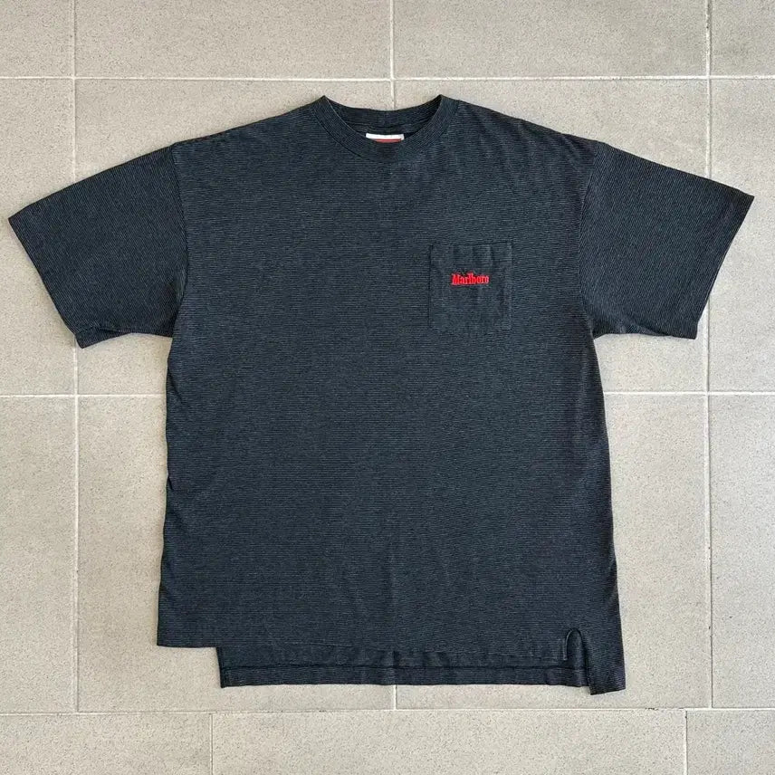 [BUNJANG] 90s Vintage Marlboro Stripe T-Shirt / 90s 빈티지 말보로 티셔츠 스트라이프
