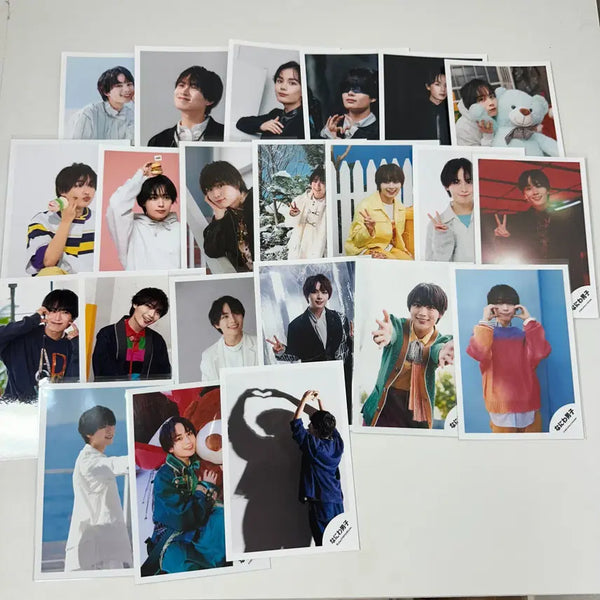 [BUNJANG] Naniwa Danshi Ryusei Nishimura 33-Photocard Bundle Set / 나니와단시 오오니시 류세이 샵사 33장 일괄 판매