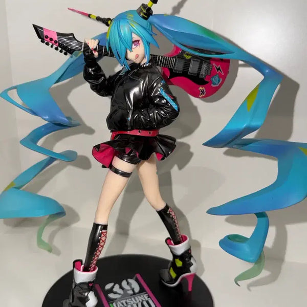 [BUNJANG] Hatsune Miku Lam Rock Singer Miku Scale Figure / 다음주 인상예정) 하츠네미쿠 Lam rock singer 록 싱어 피규어