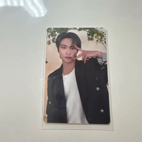 [BUNJANG] Ateez Seonghwa Lucky Draw Photocard / 마이티즈 ateez 성화 구매 특전포카