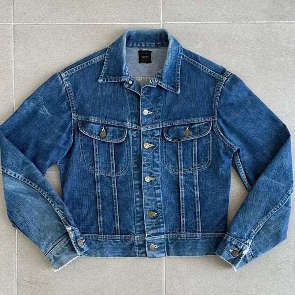 [BUNJANG] 1960s Lee 101-J Denim Trucker Jacket 38R / 60s Lee 101-J 빈티지 리 101 데님 자켓 38R