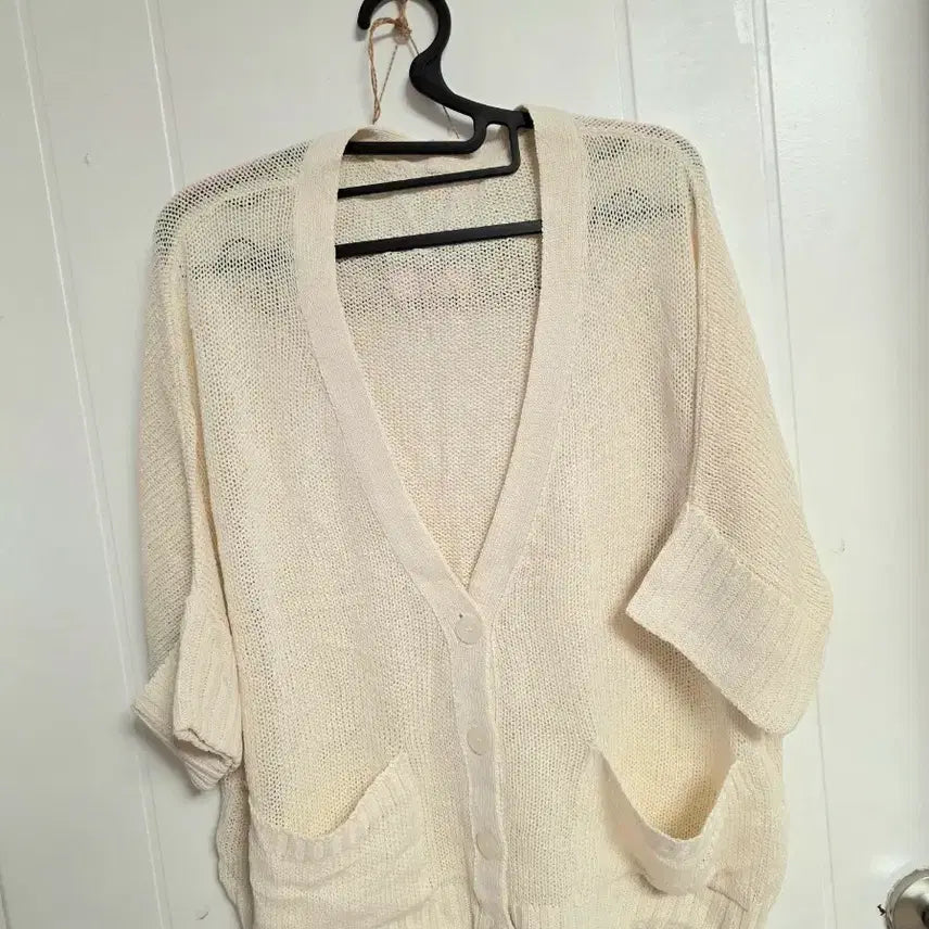 [BUNJANG] Oversized Cool Knit Cardigan / 박시 쿨니트가디건 새거 77-88