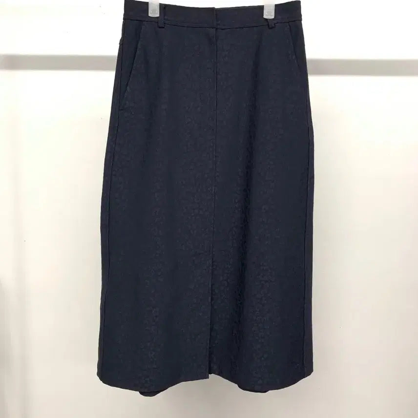 [BUNJANG] Club Monaco Leopard Jacquard Long Skirt / 클럽모나코 레오파드 자카드 스커트 S