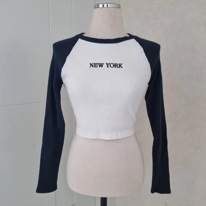 [BUNJANG] Zara Cropped Long Sleeve T-Shirt / xs 자라 크롭티