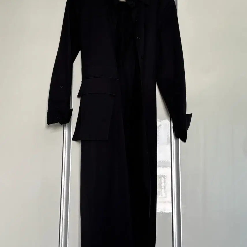 [BUNJANG] COS Black Belted Long Shirt Dress Size 34 / COS 블랙 벨티드 롱셔츠 원피스 34사이즈