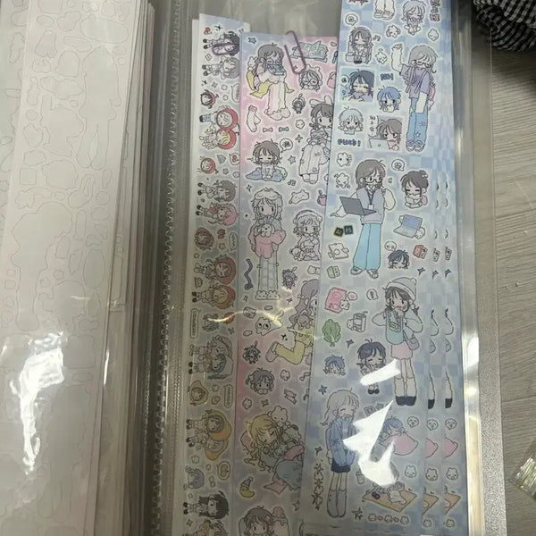 [BUNJANG] Kiss-Cut Sticker Mix (20+ Types) / 다꾸 스티커 키스컷 랜덤 20종류 이상