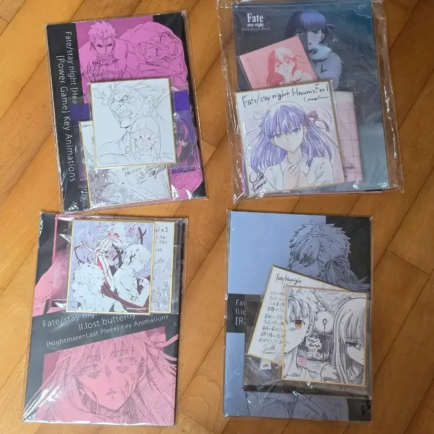 [BUNJANG] Fate/stay night Heaven's Feel Comiket Limited Edition Art Book Set (Sealed) / fate stay night 헤븐즈필 코미케 한정판 원화집세트 미개봉