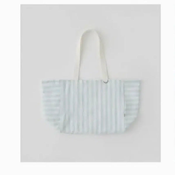 [BUNJANG] Thanat Stripe Canvas Bag Blue / 타낫 스트라이프 캔버스 백 블루 새상품