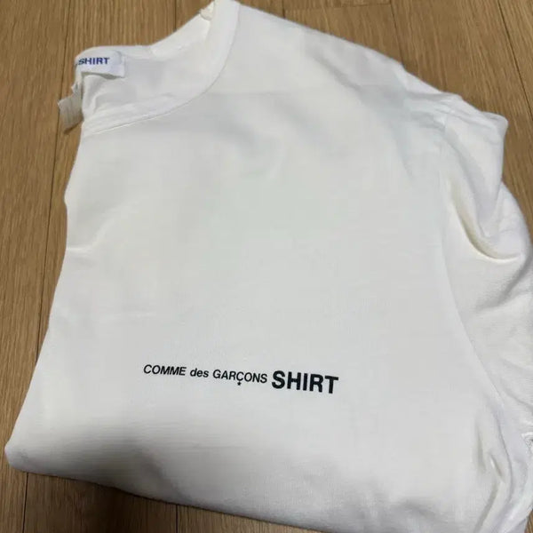 [BUNJANG] Comme des Garçons White T-Shirt / 꼼데가르송 셔츠 화이트 티셔츠