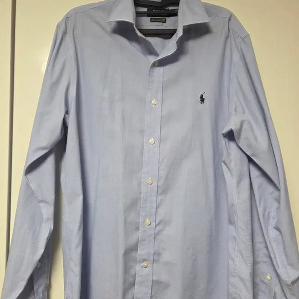 [BUNJANG] Polo Ralph Lauren Light Blue Shirt (New) / 폴로 랄프로렌 하늘색 셔츠 새상품