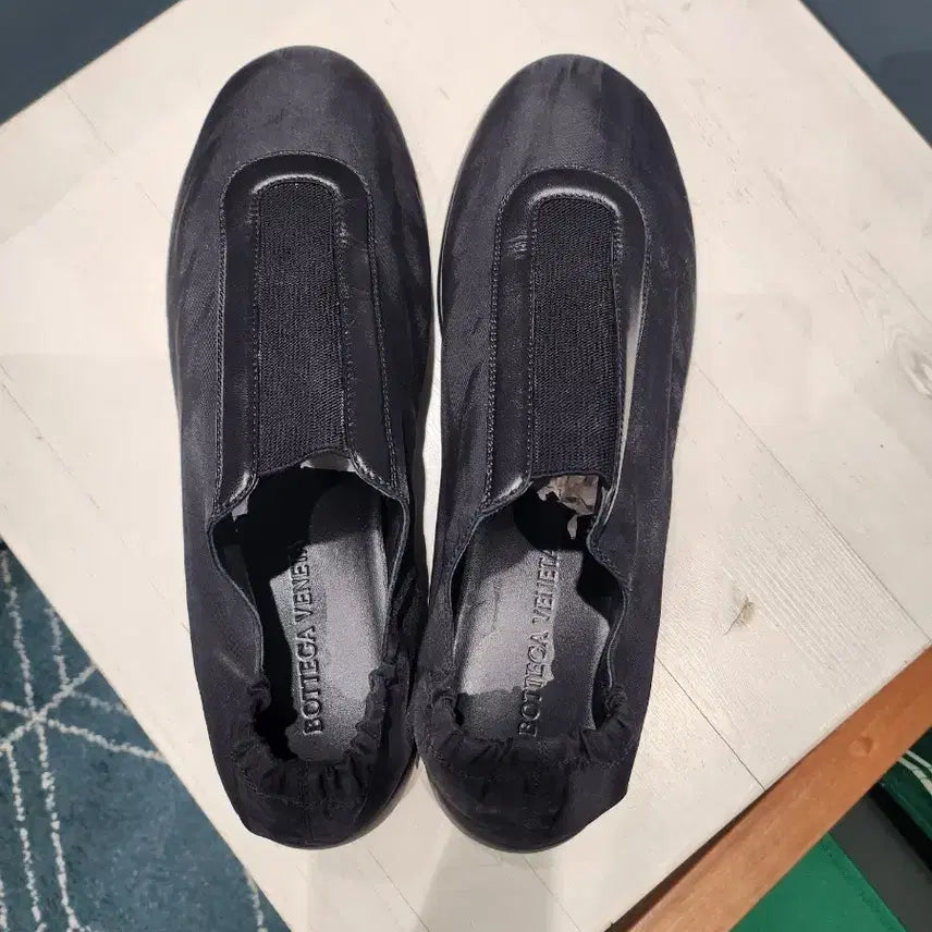 [BUNJANG] Bottega Veneta Black Slip-on Shoes / 보테가 베네타 블랙 슬립온 슈즈