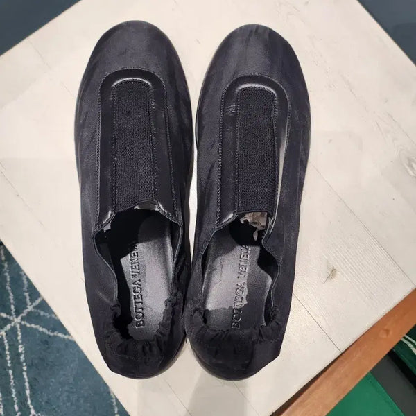 [BUNJANG] Bottega Veneta Black Slip-on Shoes / 보테가 베네타 블랙 슬립온 슈즈