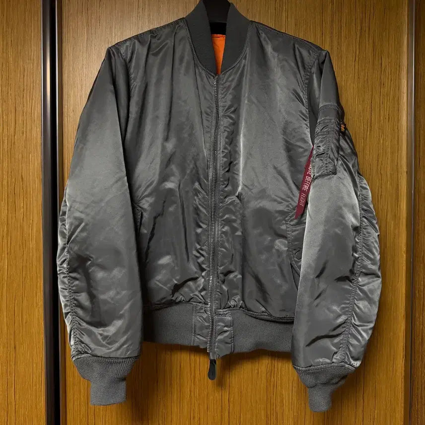 [BUNJANG] Alpha Industries MA-1 Gunmetal Bomber Jacket XL / 알파인더스트리 MA-1 건메탈 XL
