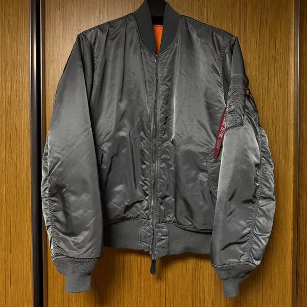 [BUNJANG] Alpha Industries MA-1 Gunmetal Bomber Jacket XL / 알파인더스트리 MA-1 건메탈 XL