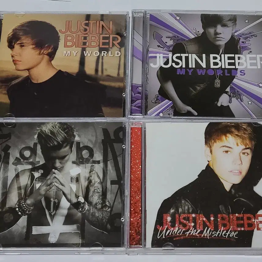 [BUNJANG] Justin Bieber CD Albums (My World, My Worlds, Under The Mistletoe, Purpose) / 저스틴 비버 CD 앨범 정규 1집 2집 4집 Justin bieber