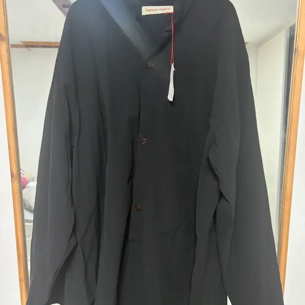 [BUNJANG] Babel Object Black Shirt Size 2 / 바벨오브젝트 셔츠 2사이즈