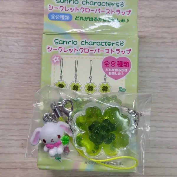 [BUNJANG] Sanrio Heisei Clover Shirokuro Strap / 산리오 헤이세이 클로버 시로우사 스트랩