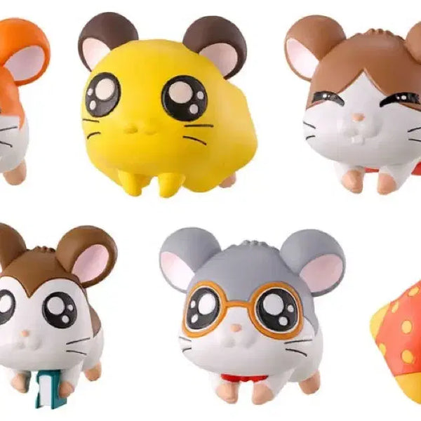 [BUNJANG] Hamutaro Hug Coat Series 3 Full Set (6 types) / 캡슐토이 가챠 햄토리 허그코트 3탄 6종 풀세트