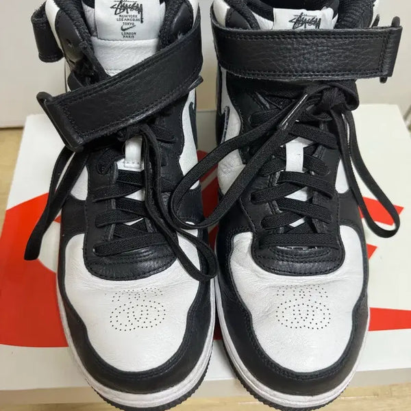 [BUNJANG] Nike Stussy Air Force 1 Mid (US 8.5) / [265] 나이키 스투시 에어포스1 미드