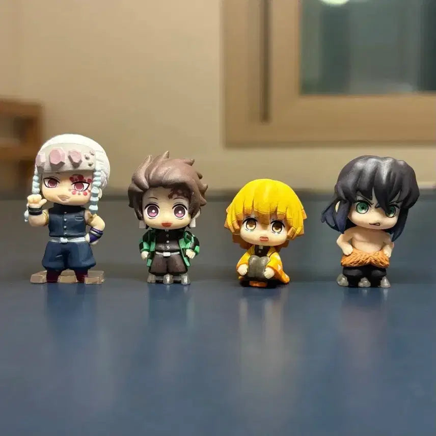 [BUNJANG] Demon Slayer Hashira Tanjiro Zenitsu Inosuke Gyomei Bundle Figure Set / (일괄) 귀멸의칼날 텐겐 탄지로 젠이츠 이노스케 나라분데스 가챠 피규어