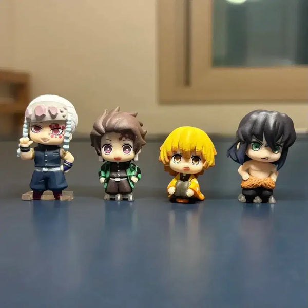 [BUNJANG] Demon Slayer Hashira Tanjiro Zenitsu Inosuke Gyomei Bundle Figure Set / (일괄) 귀멸의칼날 텐겐 탄지로 젠이츠 이노스케 나라분데스 가챠 피규어