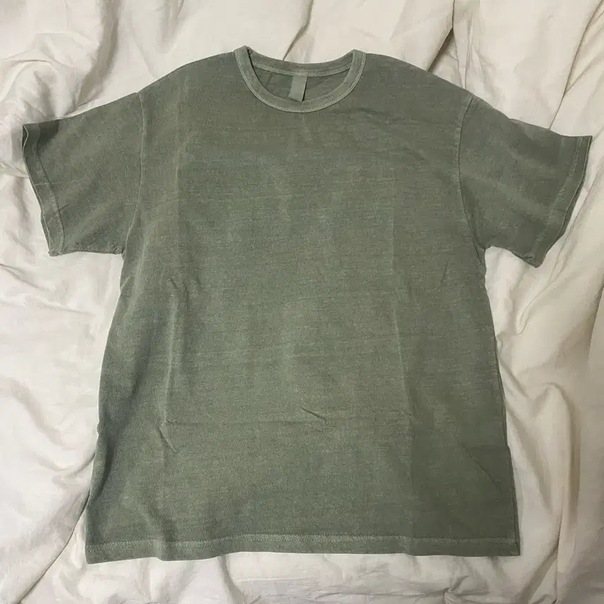 [BUNJANG] Attention로우 Vintage Pigment T-shirt / 어텐션로우 빈티지 피그먼트 반팔 티셔츠