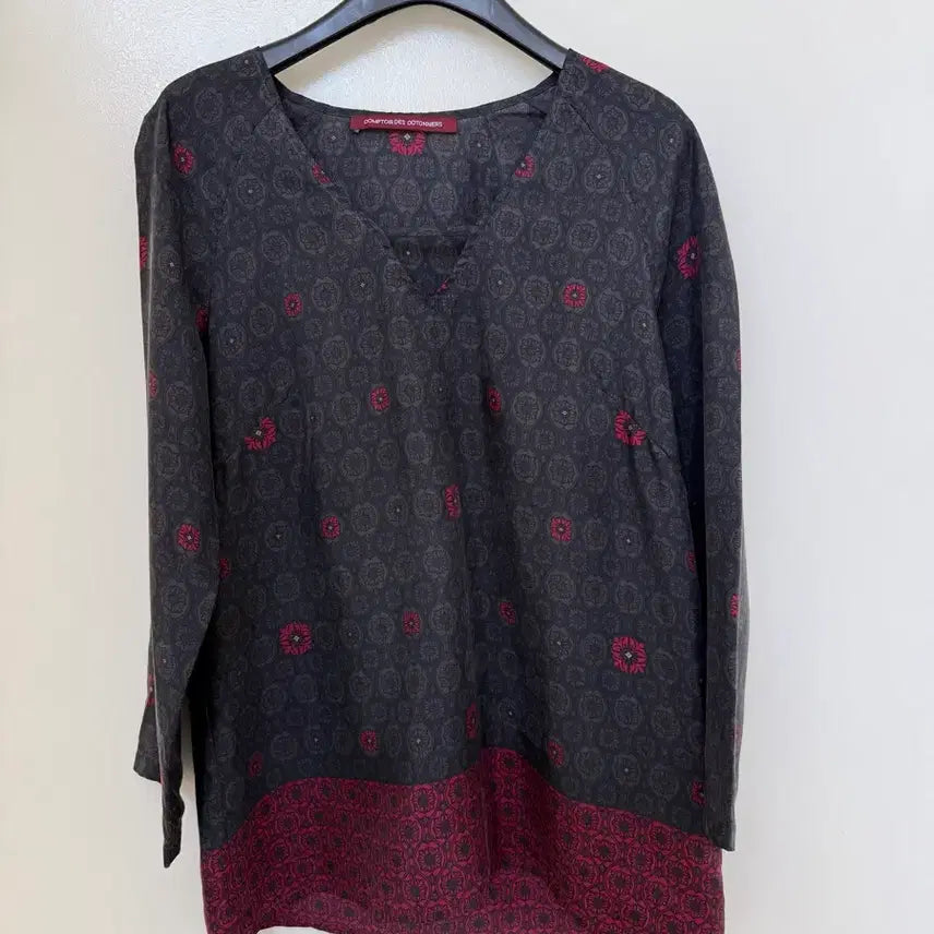 [BUNJANG] Comptoir des Cotonniers Genuine Patterned Blouse / 정품 꼼뜨와 데 꼬뜨니에 패턴 블라우스
