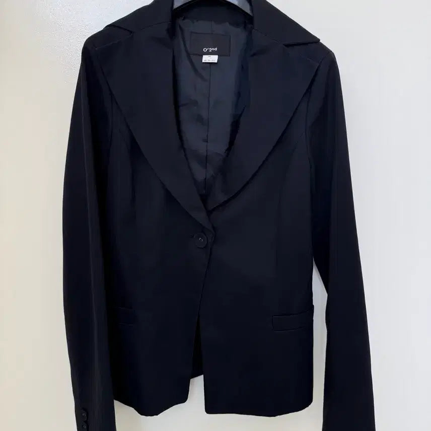 [BUNJANG] O'2nd Black Women's Jacket / 정품 한섬 O'2nd 블랙 여성 자켓
