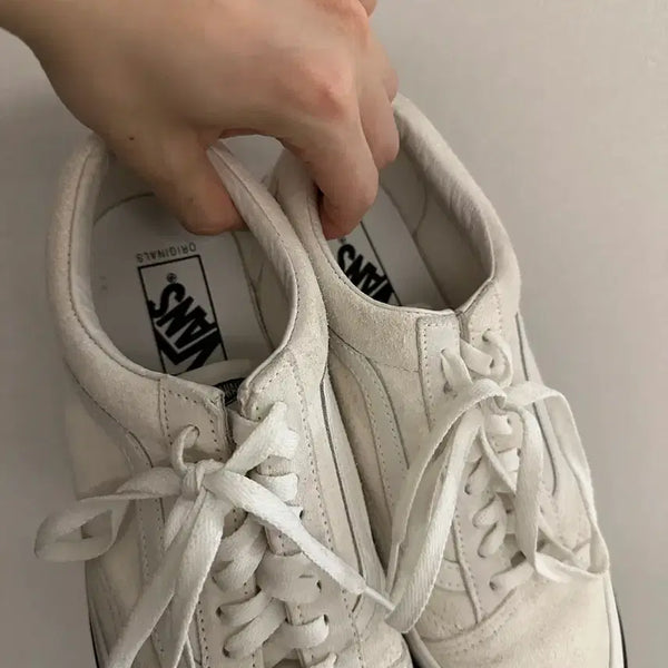 [BUNJANG] Vans Doubletaps Old Skool LX White / 반스 더블탭스 올드스쿨 lx 화이트 270 노박스