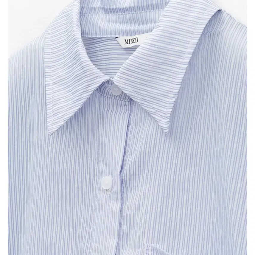 [BUNJANG] MIXXO Stripe Summer Shirt / 미쏘 스트라이프 여름 셔츠