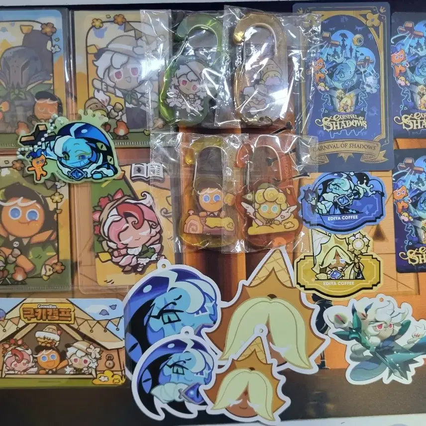 [BUNJANG] Cookie Run: Kingdom Cookie Camp Limited Rare Photocard & Goods Set / 배포8.5)쿠킹덤 쿠키런 킹덤 쿠키캠프 한정 희귀 포토카드&굿즈 판매