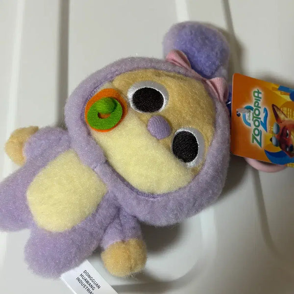 [BUNJANG] Zootopia 2 Fennec Fox "Finnick" Plush Keychain / 주토피아2 사막여우 핀닉 인형 키링