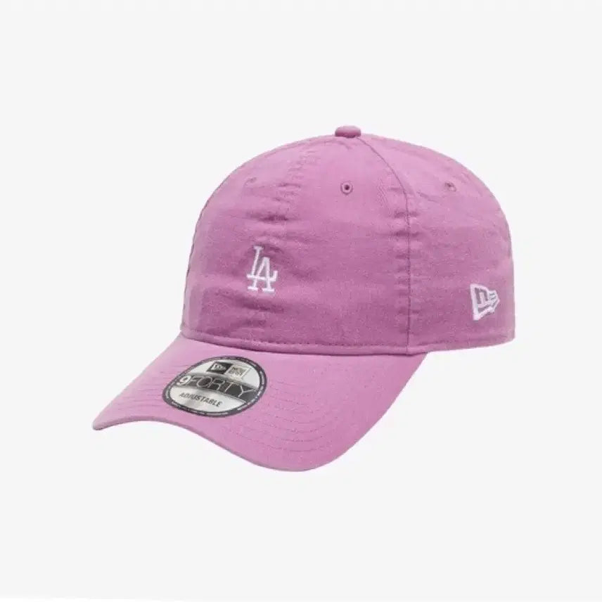 [BUNJANG] New Era Unstructured MLB Washed Mini Logo LA Dodgers Baseball Cap Purple / 뉴에라 언스트럭쳐 MLB 워시드 미니 로고 LA 다저스 볼캡 퍼플 / 1