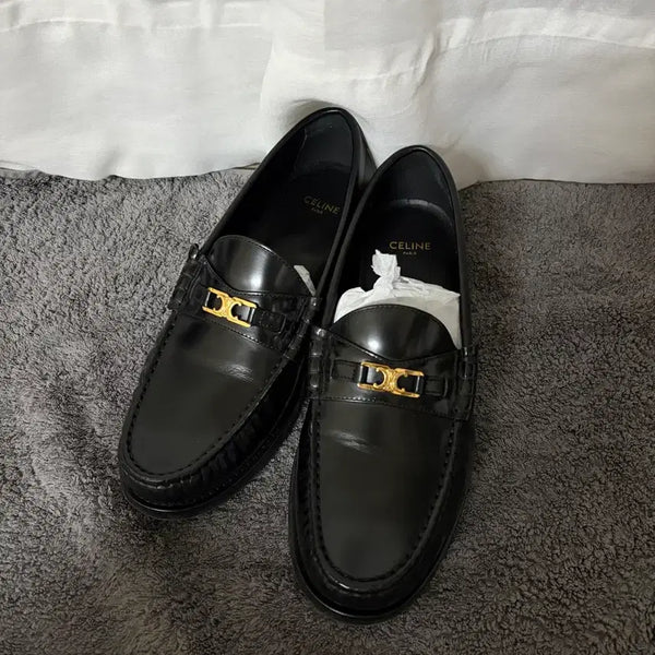 [BUNJANG] Celine Triomphe Luco Loafers Size 38 / 셀린느 트리오페 루코 로퍼 38사이즈