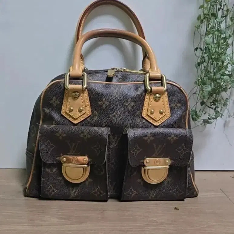[BUNJANG] Louis Vuitton Manhattan Tote Bag PM / 루이비통[정품] 맨하탄 토드백 PM