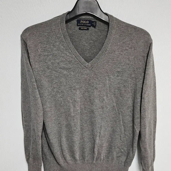 [BUNJANG] Polo Ralph Lauren V-Neck Knit Sweater (M) / No.151 폴로 랄프로렌 브이넥 니트 ( M )