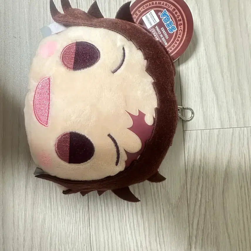 [BUNJANG] Sega Demon Slayer: Kimetsu no Yaiba Tanjiro Kyaramaru Plush Pass Case / (새제품) 세가 귀멸의 칼날 캬라마루 누이구루미 패스케이스 탄지로