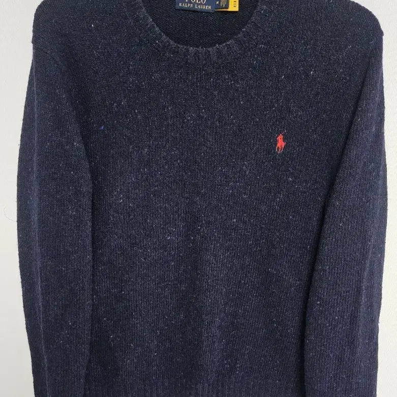 [BUNJANG] Polo Ralph Lauren Navy Knit Sweater M Size / No. 폴로 랄프로렌 니트 ( M )