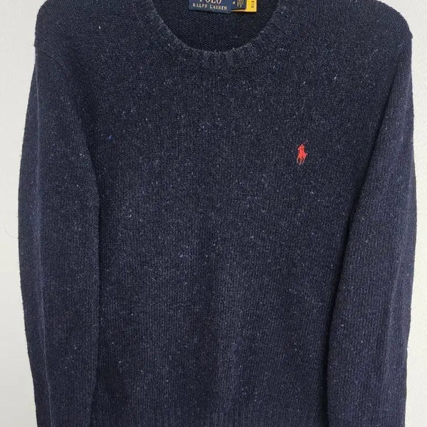 [BUNJANG] Polo Ralph Lauren Navy Knit Sweater M Size / No. 폴로 랄프로렌 니트 ( M )