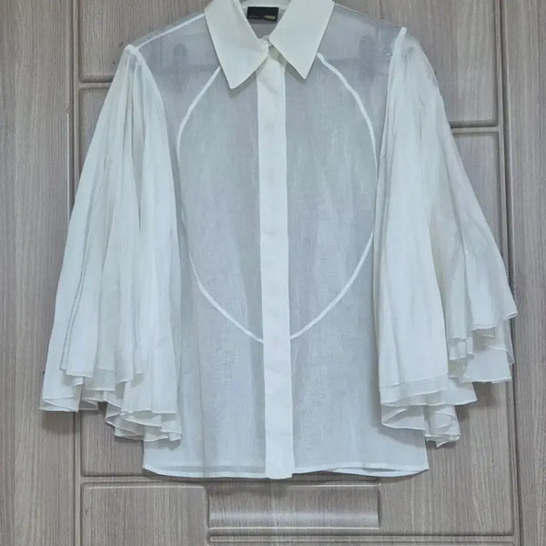 [BUNJANG] Fendi Women's Shirt White Size 38 / 펜디  셔츠 (여성)38(국내매장판)