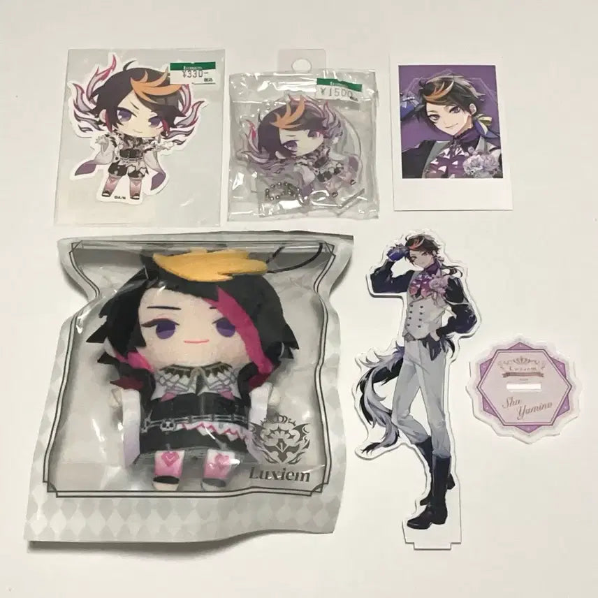 [BUNJANG] Nijisanji EN Luxiem Yamino 1st Anniversary Acrylic Mini Akustar / 니지산지EN 럭시엠 슈 야미노 파페 1주년 아크릴 체키 미니 아크스타