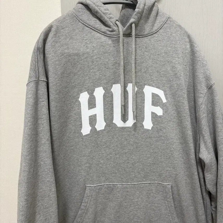 [BUNJANG] HUF Grey Hoodie L / HUF 후드티 그레이 L