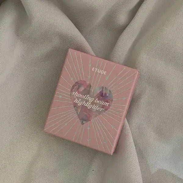[BUNJANG] Etude Shooting Beam Highlighter 02 Pink Heart Jewel / 에뛰드 슈팅빔 하이라이터 02핑크하트보석