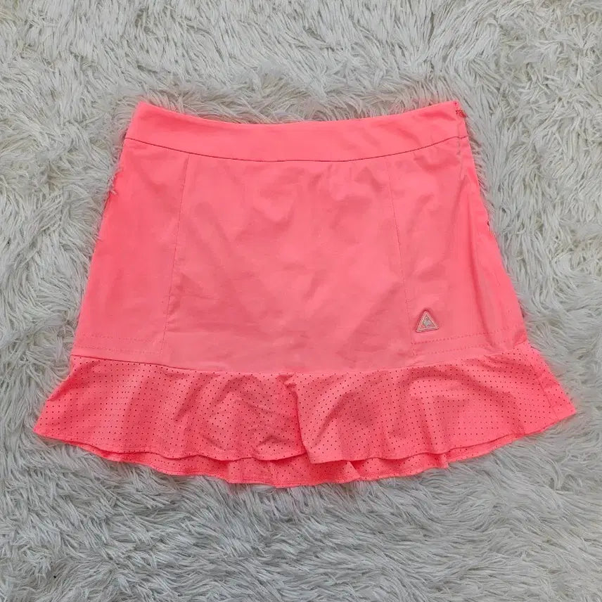 [BUNJANG] Le Coq Sportif Golf Pink Skirt / 르꼬끄 골프 치마 스커트 핑크