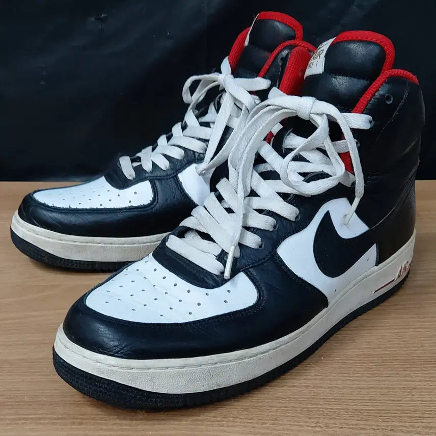 [BUNJANG] Nike Air Force 1 Leather High Top Sneakers (280) / 나이키 280 에어포스1 레더 하이. BR.