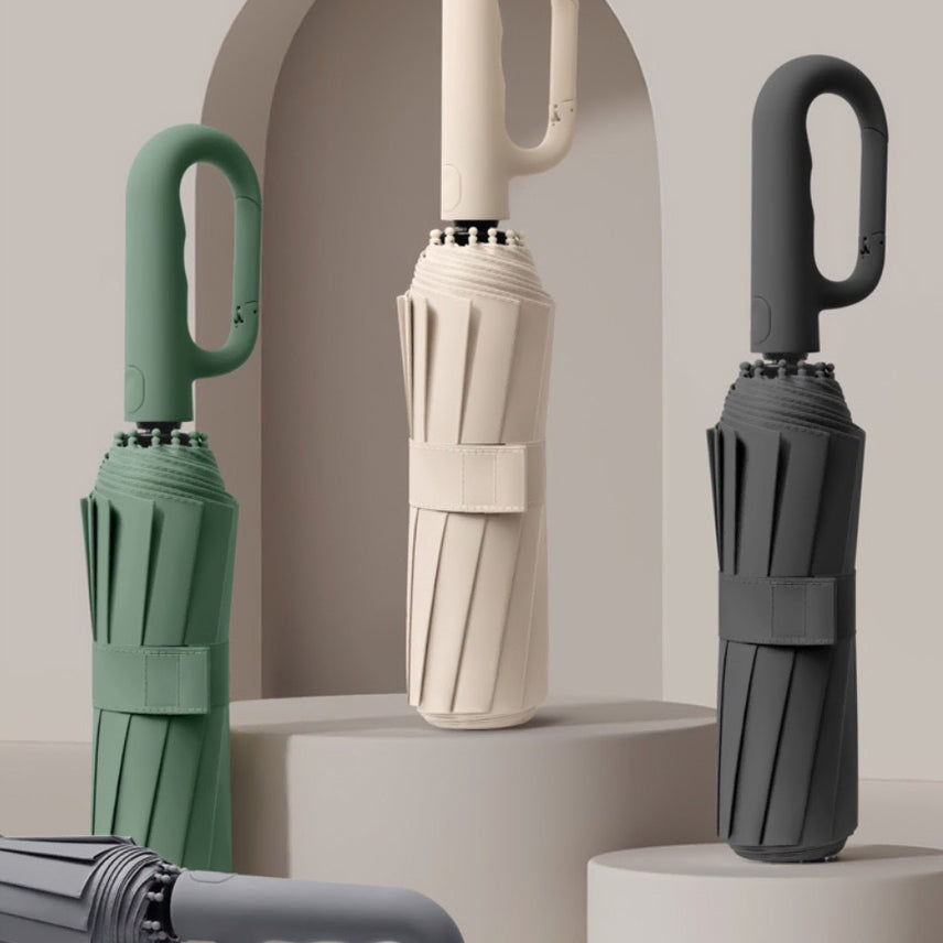 [BUNJANG] Carabiner Automatic Umbrella / 카라비너 자동 우산 (새상품)