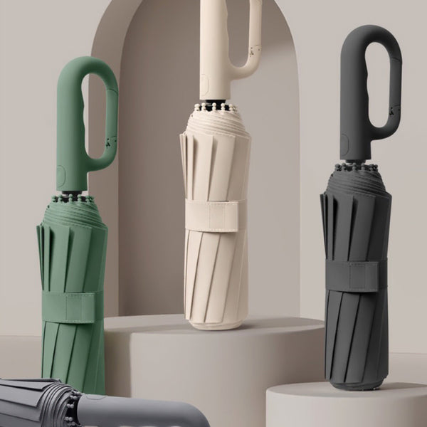 [BUNJANG] Carabiner Automatic Umbrella / 카라비너 자동 우산 (새상품)